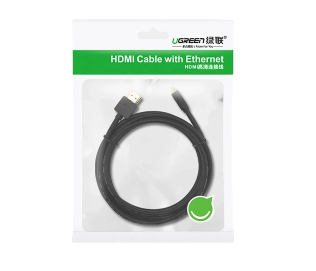 UGREEN HD127 Kabel micro HDMI - HDMI 4K 3D 1m czarny - 1489024 - zdjęcie 3